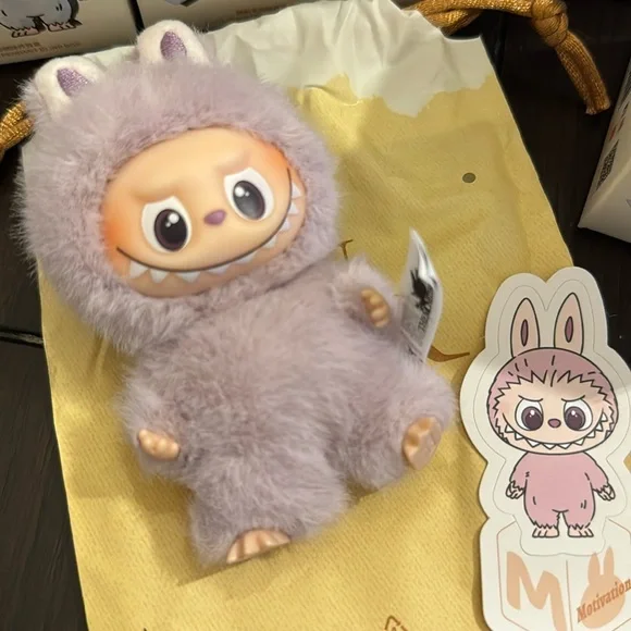 Pin For Love Vinyl Plush “M” Pendant - Picture 3 of 7